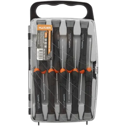 Zestaw 9 wkrętaków precyzyjnych Harden