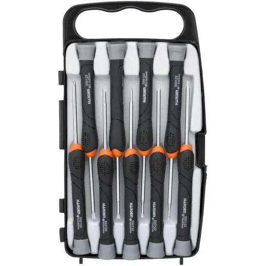 Zestaw 9 wkrętaków precyzyjnych Harden