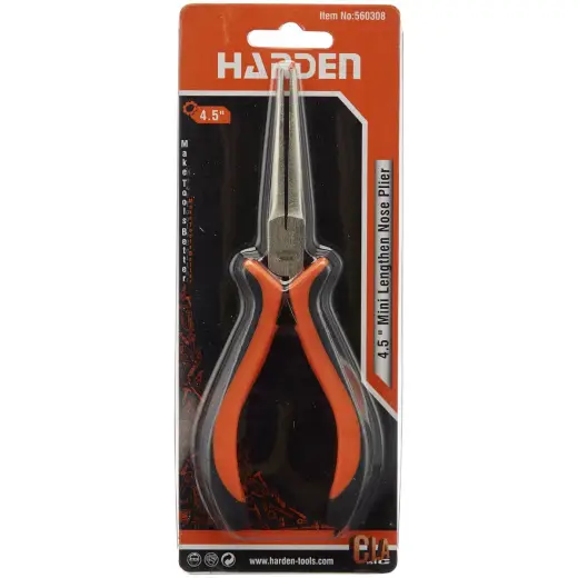 Szczypce płaskie wydłużone mini 150 mm Harden