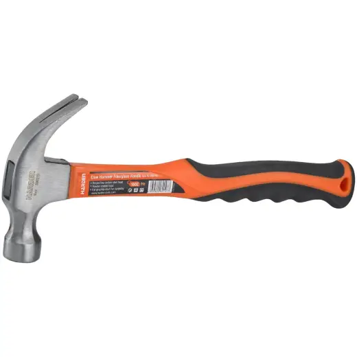 Młotek ciesielski z trzonkiem z włóknao szklanego 500 g Harden