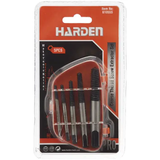 Zestaw wykrętaków do śrub Harden