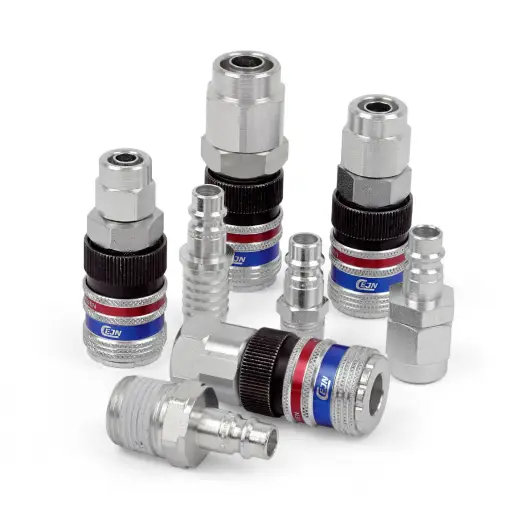 Złącze bezodrzutowe, seria 320 eSafe Cejn z pierścieniem zabezpieczającym - 10 320 2092