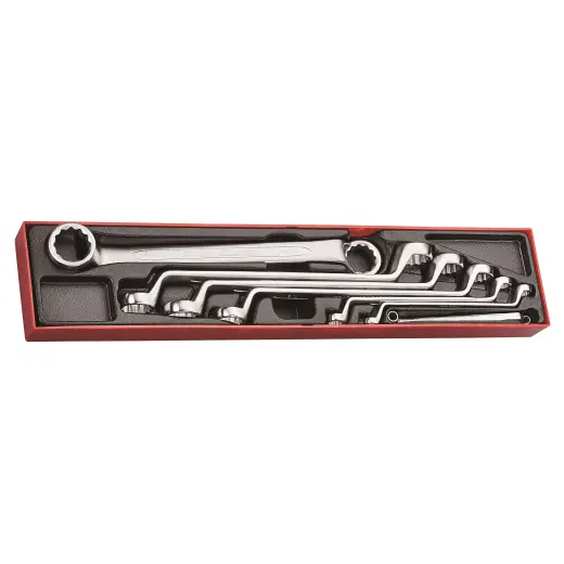 7-elementowy zestaw kluczy oczkowych Teng Tools TTX6707