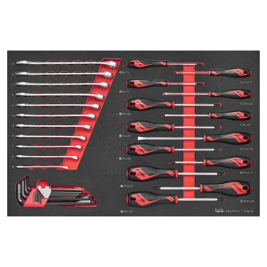 33-elementowy zestaw narzędzi Teng Tools TTEMD33