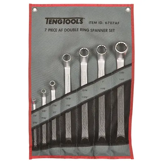 Zestaw kluczy oczkowych Teng Tools 6707AF