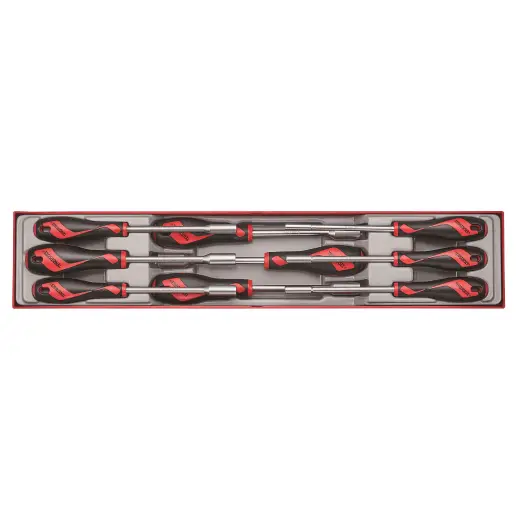 9-elementowy zestaw wkrętaków nasadowych, Teng Tools TTXND