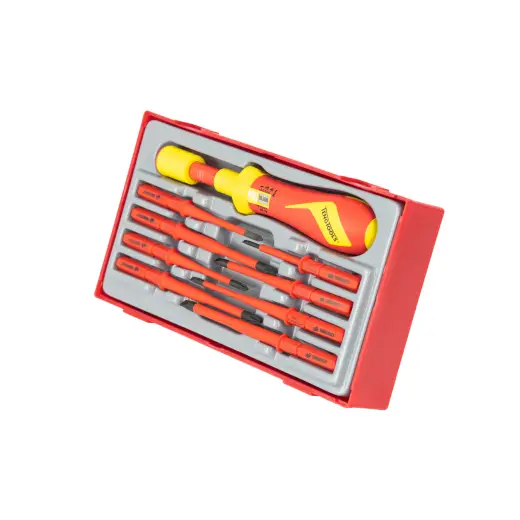 Zestaw wkrętaka dynamometrycznego VDE 1000V TTVSD09