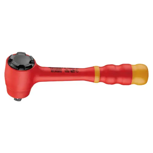 Pokrętło zapadkowe izolowane VDE 1000V 3/8"