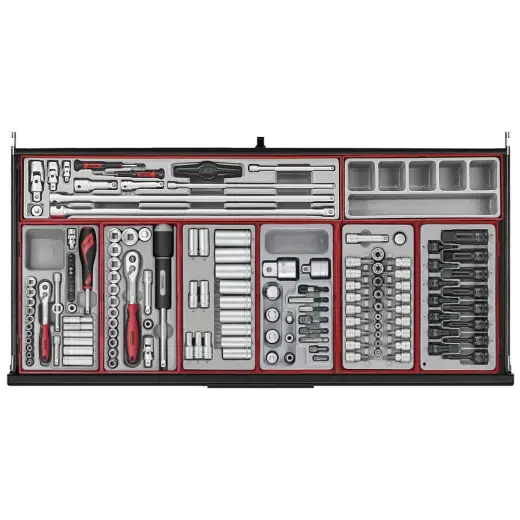 Wózek narzędziowy TKW37B1008T PRO35TM wraz z zestawem narzędzi 1008 elementów