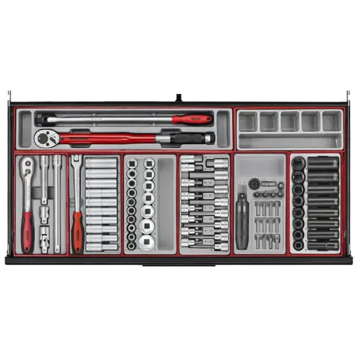 Wózek narzędziowy TKW37B1008T PRO35TM wraz z zestawem narzędzi 1008 elementów