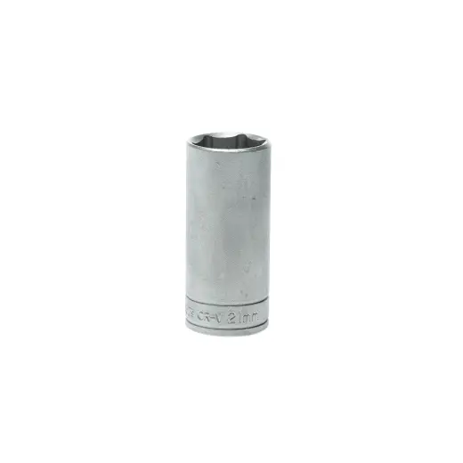 Nasadka długa 6-kątna z chwytem 3/8" 21 mm