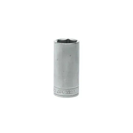 Nasadka długa 6-kątna z chwytem 3/8" 22 mm