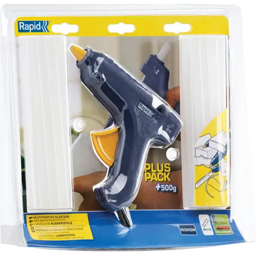 Pistolet do kleju na gorąco Rapid EG111 + 500 g kleju