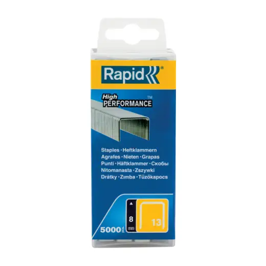 Zszywki Rapid z drutu cienkiego nr 13 (8 mm) - opakowanie 5000 szt.