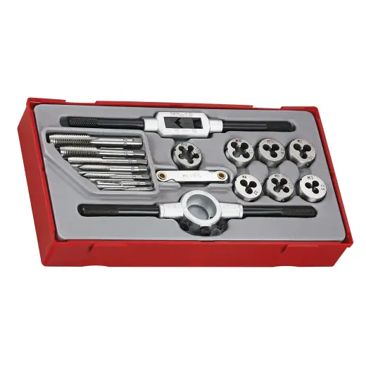 17-elementowy zestaw gwintowników Teng Tools TTTD17