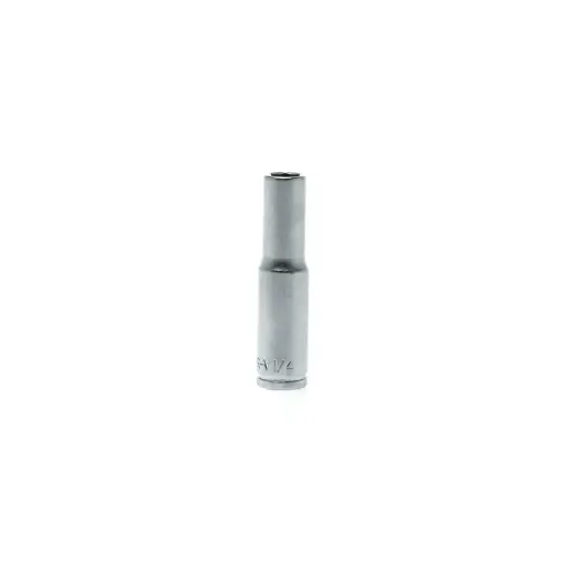 Nasadka 6-kątna długa calowa z chwytem 1/4" 1/4"