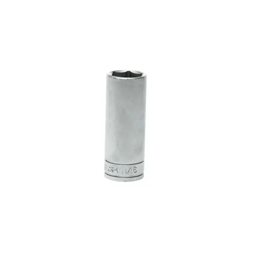 Nasadka 6-kątna długa calowa z chwytem 3/8" 11/16"