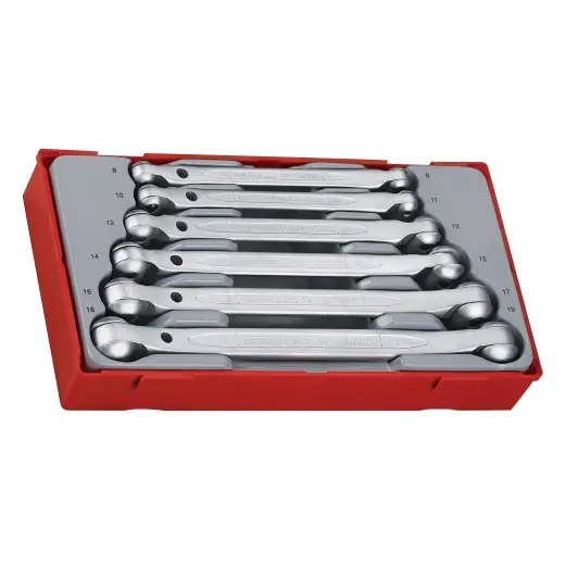 6-elementowy zestaw kluczy nasadowych przegubowych Teng Tools TT6506