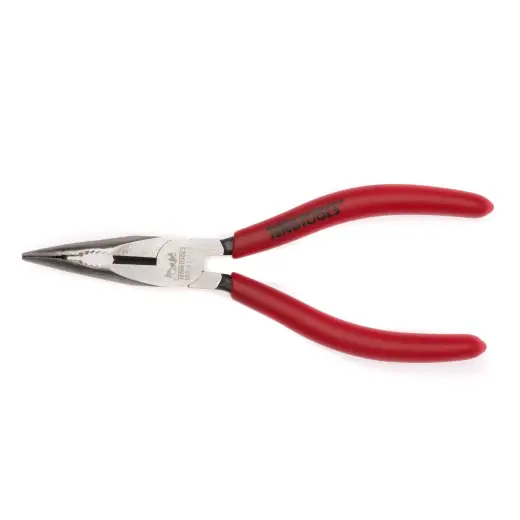 Szczypce płaskie wygiete z cięciem bocznym 125 mm  MB463-5