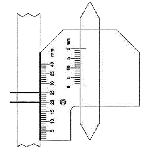Przymiar spawalniczy