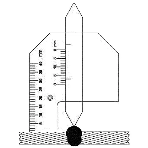 Przymiar spawalniczy