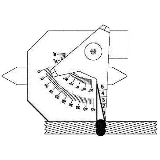 Przymiar spawalniczy