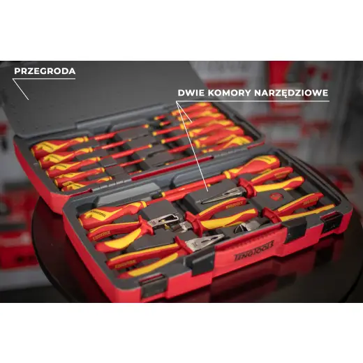 Zestaw szczypiec i wkrętaków 1000V Teng Tools TV18N