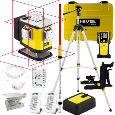 Laser płaszczyznowy, krzyżowy CL5R set SJJM1EX CLS5 LS24 - zestaw