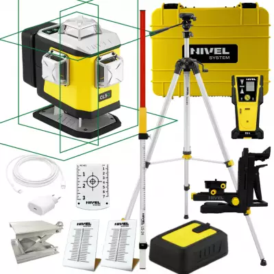 Laser płaszczyznowy, krzyżowy CL5G set SJJM1EX CLS5 LS24 - zestaw