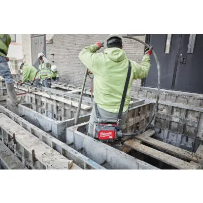 Wibrator walizkowy do betonu MX FUEL - zestaw MXF CVBC-602