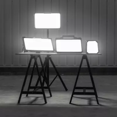Lampa budowlana LENA 9250Lm 249082 + statyw czarny 2m LENA 000737