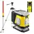 Laser 1-płaszczyznowy krzyżowy czerwony Nivel System CL1R + statyw SJJM1EX + odbiornik CLS4 + łata laserowa LS24