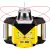 Laser rotacyjny niwelator czerwony Nivel System NL620R DIGITAL + statyw SJJ32 + łata laserowa LS24