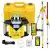 Laser rotacyjny niwelator zielony Nivel System NL640G DIGITAL + statyw SJJ32 + łata laserowa LS24