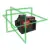 Laser zielony 3-płaszczyznowy 360° z akcesoriami - M12 3PLKIT-401P