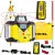 Laser rotacyjny niwelator czerwony Nivel System NL740R DIGITAL+ statyw SJJ32 + łata laserowa LS24
