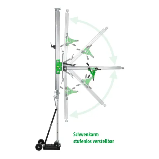 Statyw rozporowy USD182 pierścień mocowania Ø 60 mm