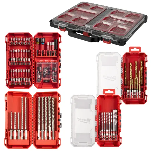 Zestaw akcesoriów w organizerze SLIM kompaktowym 98 szt. PACKOUT | 4932499760