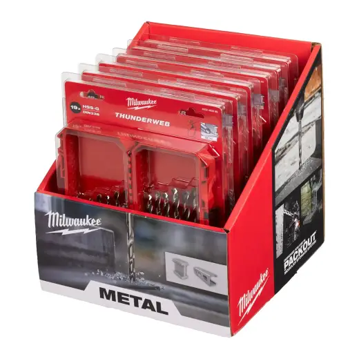 Zestaw wierteł do metalu HSS-G Thunderweb 19 szt. | 4932493869
