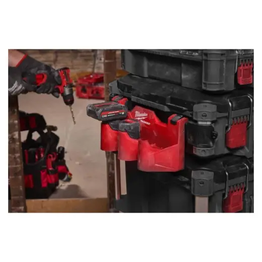 Uchwyt boczny na baterie M12 PACKOUT | 4932498646