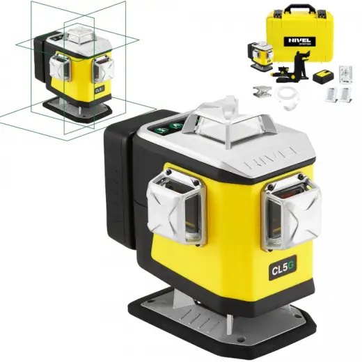 Laser płaszczyznowy, krzyżowy CL5G - zielony