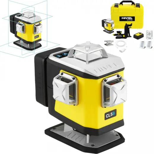 Laser płaszczyznowy, krzyżowy CL5B set SJJM1EX RD800 - zestaw