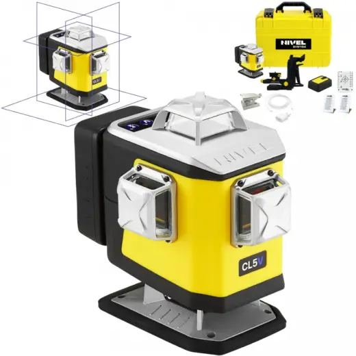 Laser płaszczyznowy, krzyżowy CL5V - fioletowy