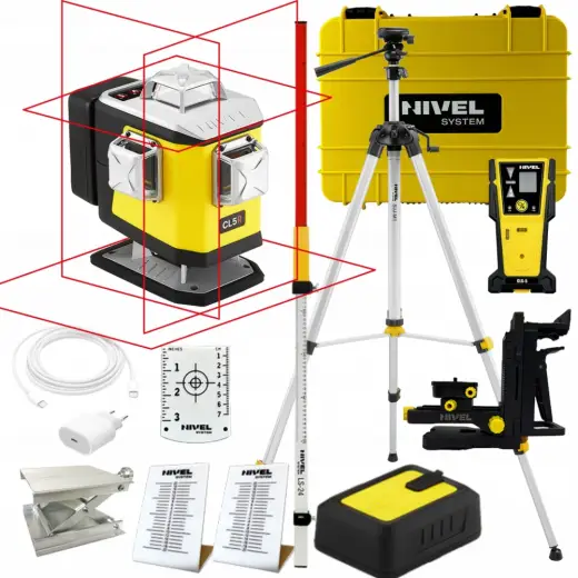 Laser płaszczyznowy, krzyżowy CL5R set SJJM1EX CLS5 LS24 - zestaw