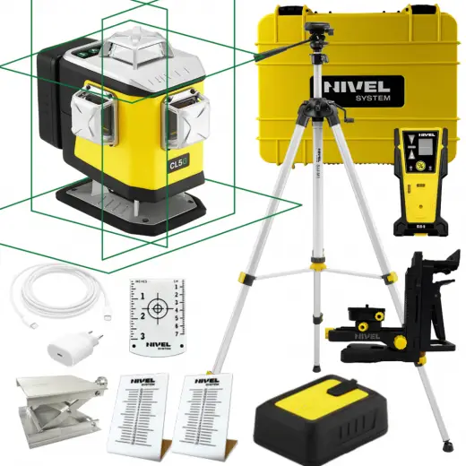 Laser płaszczyznowy, krzyżowy CL5G set SJJM1EX CLS5 - zestaw