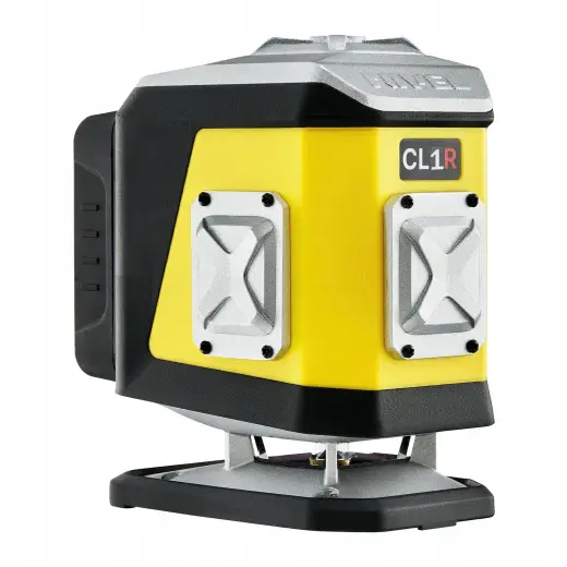 Laser 1-płaszczyznowy krzyżowy czerwony Nivel System CL1R + statyw SJJM1EX + odbiornik CLS4 + łata laserowa LS24