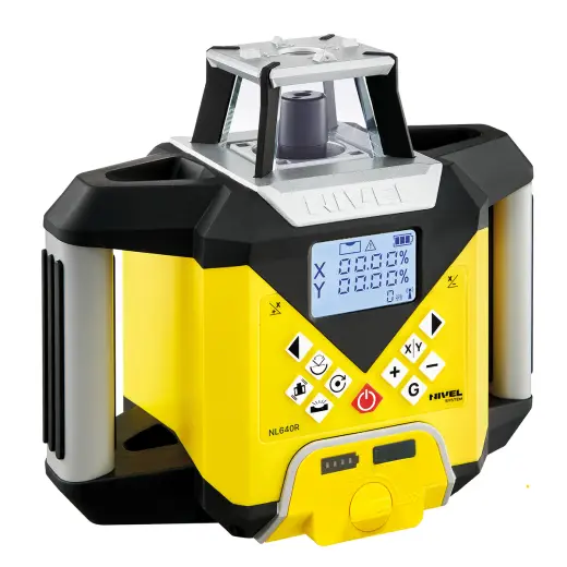 Laser rotacyjny niwelator czerwony Nivel System NL640R DIGITAL