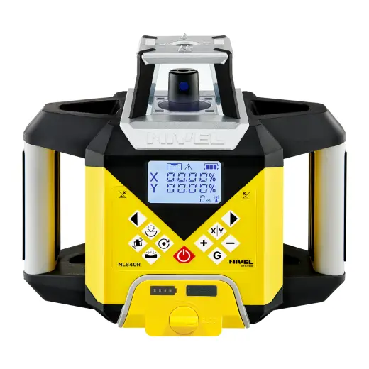 Laser rotacyjny niwelator czerwony Nivel System NL640R DIGITAL