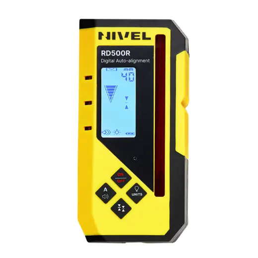 Cyfrowy odbiornik czujnik czerwonej wiązki laserów rotacyjnych Nivel System RD500R