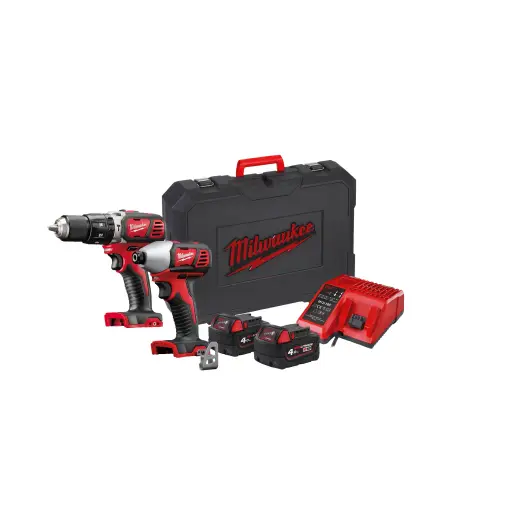 Zestaw wkrętarka i zakrętarka PowerPack M18BPP2C-402C | 4933443552